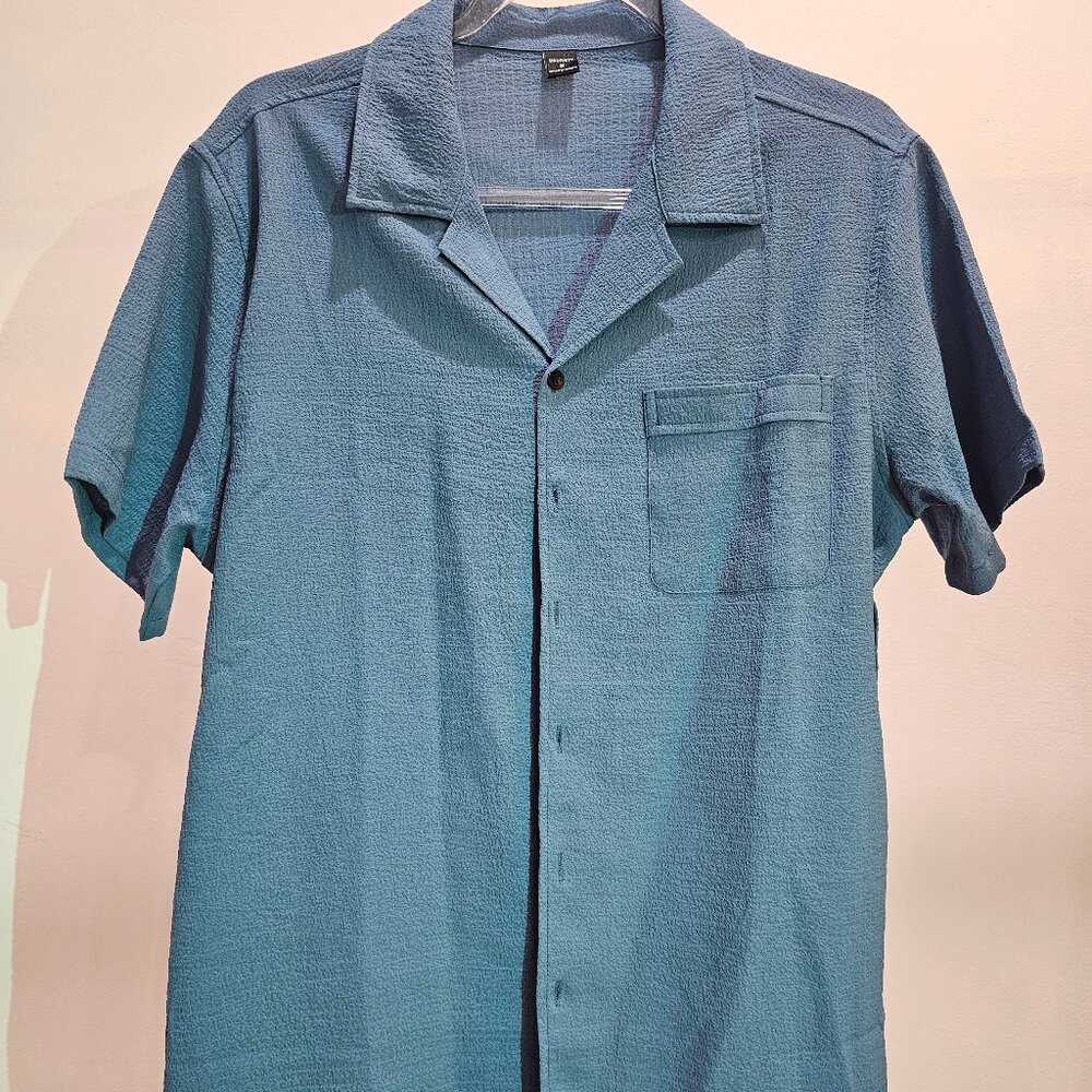 Manfinity Men's Cruise Button-Up Leisure Shirt